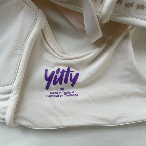 Women’s Yitty Smoothed Reality Plunge Bra Size Medium in On My Ivories - Picture 10 of 11